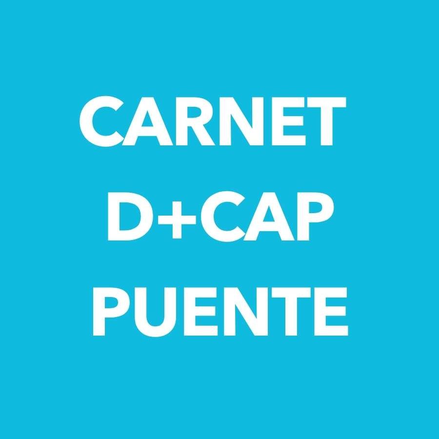 Carnet D + CAP puente